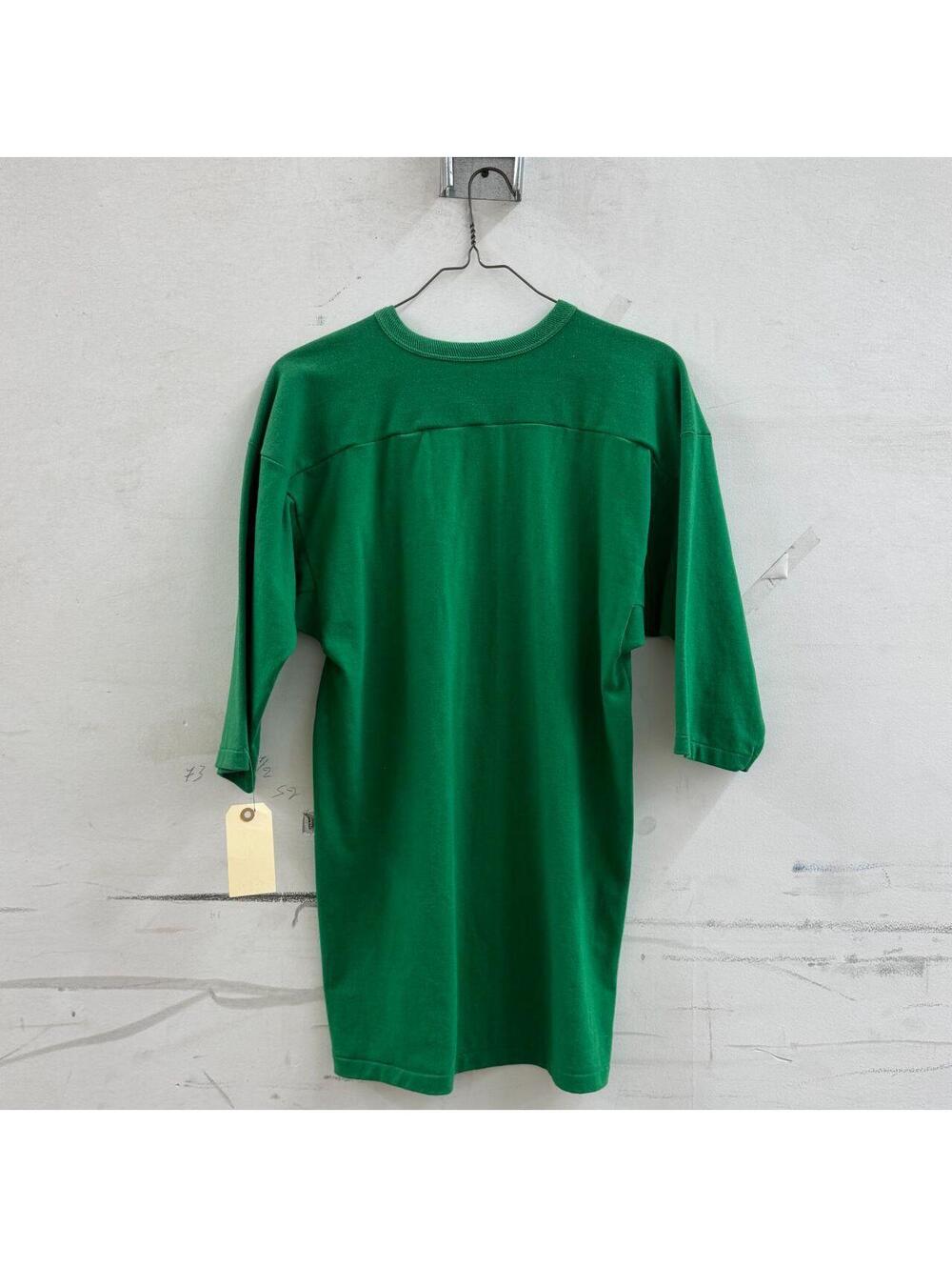 Vintage 1970s Russell Athletic Kelly Green Blank Football Practice Jersey - Picture 4 of 4